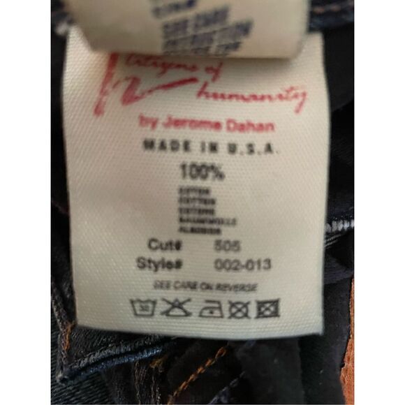 Citizens of humanity Ingrid #002 low waist flare 100% cotton Jeans Size 27 - Picture 4 of 16